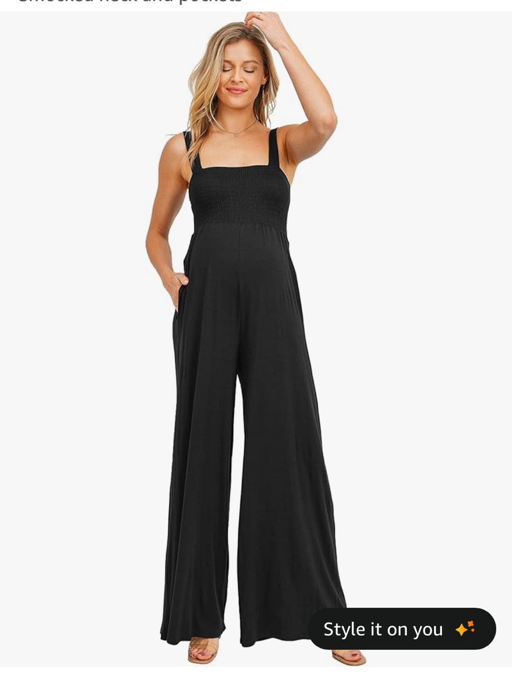 Maternity Jumpsuit - large
